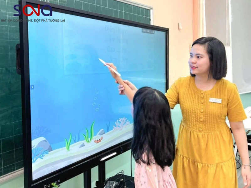 màn hình tương tác 55 inch