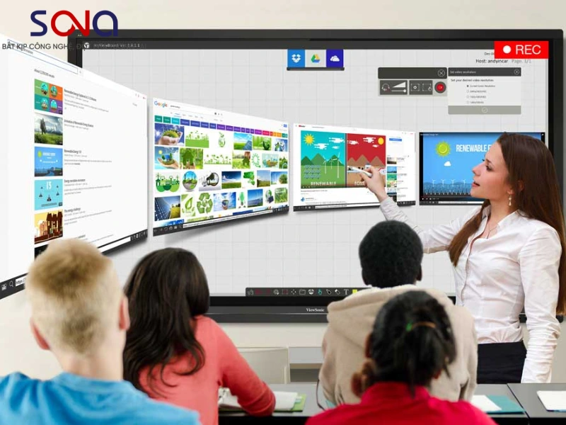 màn hình tương tác thông minh 75 inch