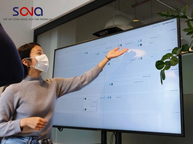 màn hình tương tác 55 inch