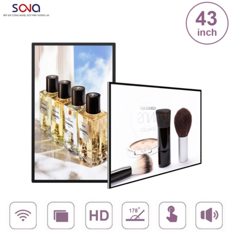 màn hình quảng cáo trạm sạc xe điện