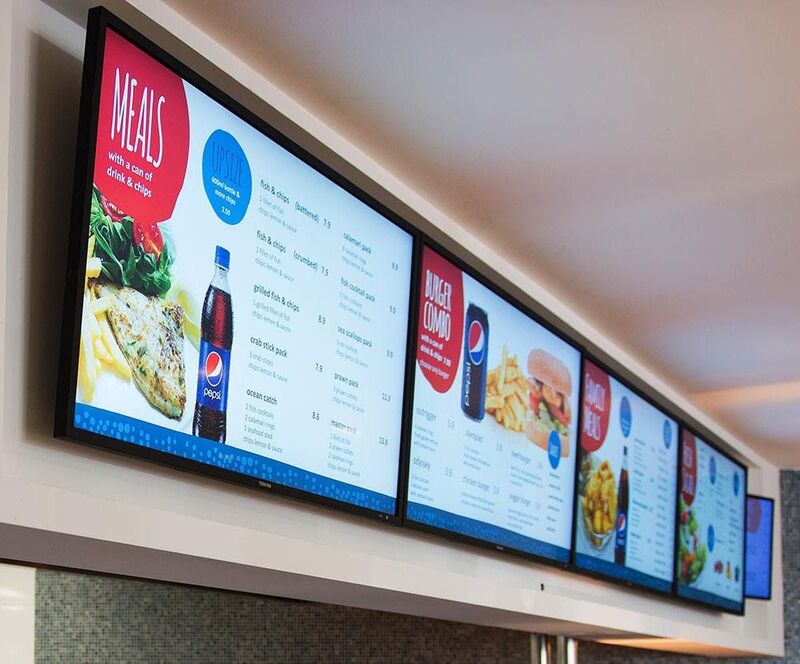 Màn hình quảng cáo treo tường 55 inch